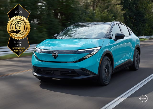 WWCOTY -Παγκόσμιος τίτλος για το νέο Nissan LEAF